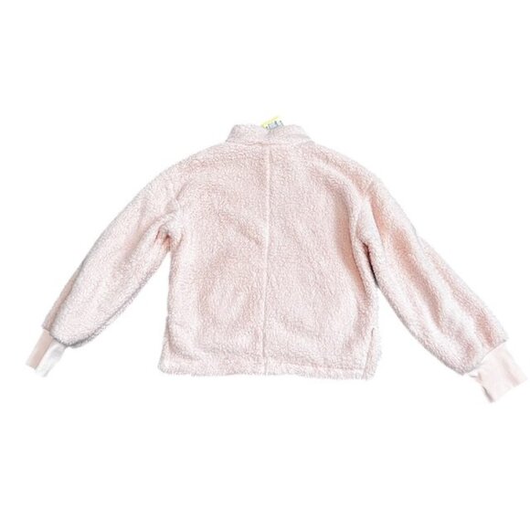 All In Motion Girl's Sherpa 1/4 Zip Jacket Pink Size L (10/12) New With Tags! - Picture 2 of 6